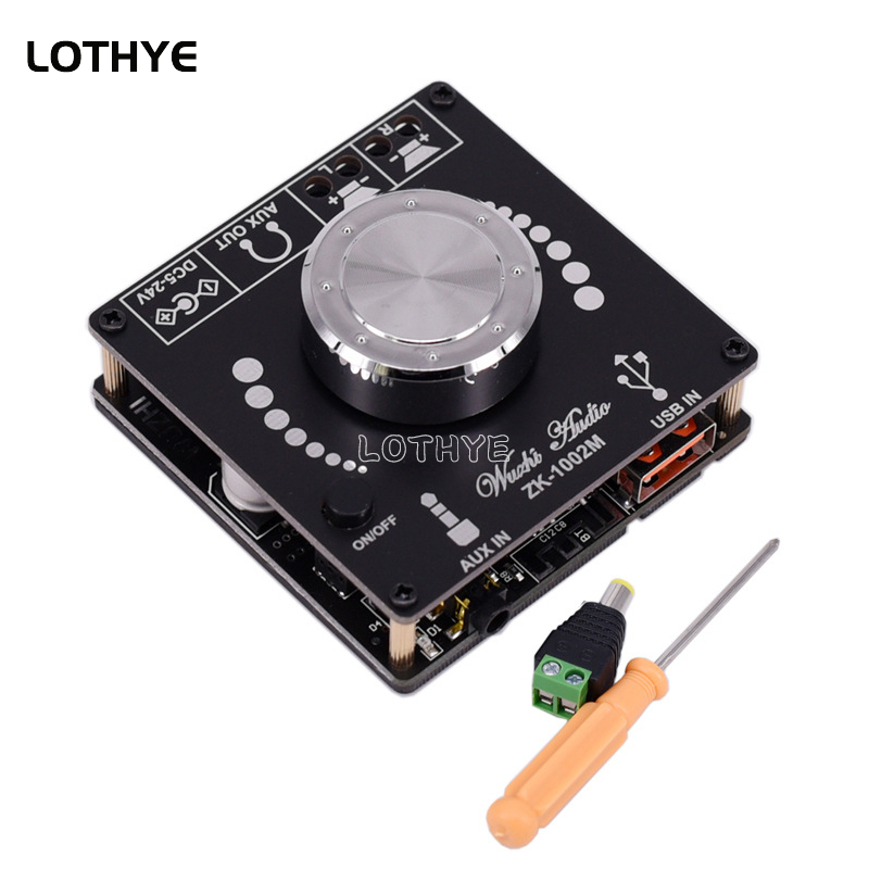 Home Cinema Theater - Bluetooth 5.0 100W+100W Power Audio Amplifier