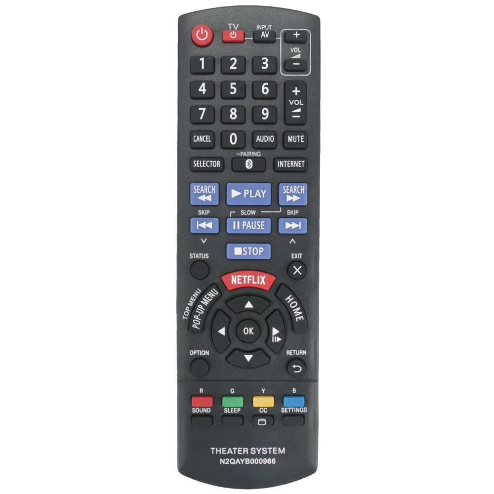 Home Cinema Panasonic - New remote control N2QAYB000966 for Panasonic