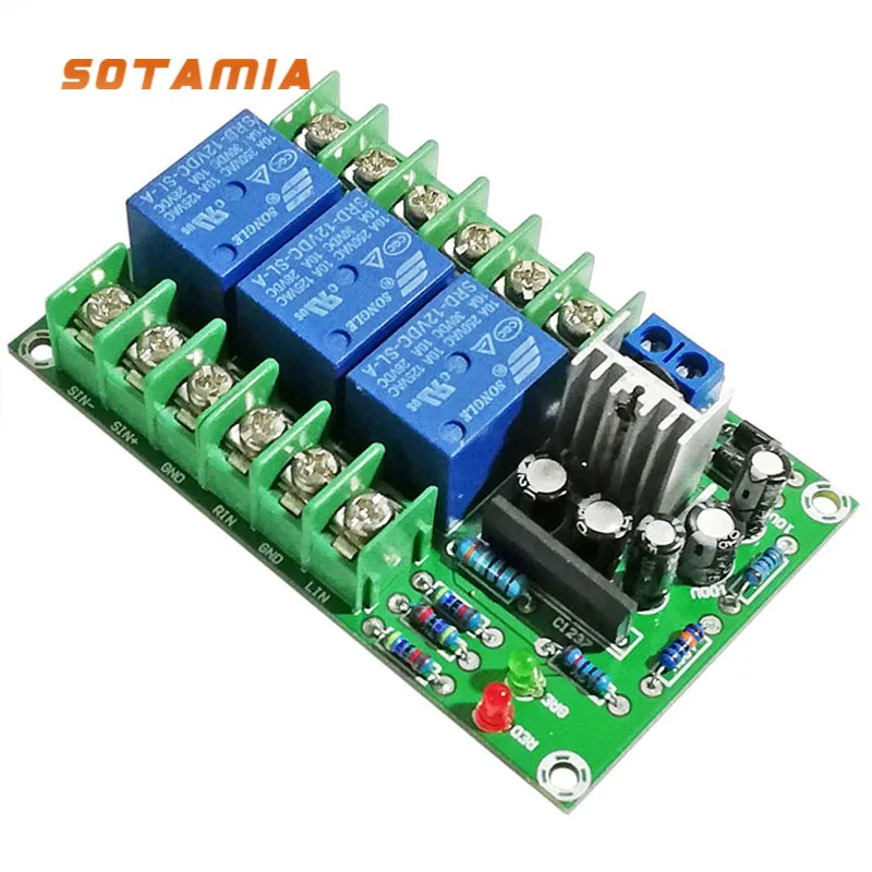 Home Cinema Theater - SOTAMIA 600W 2.1 Amplifier Speaker Protection