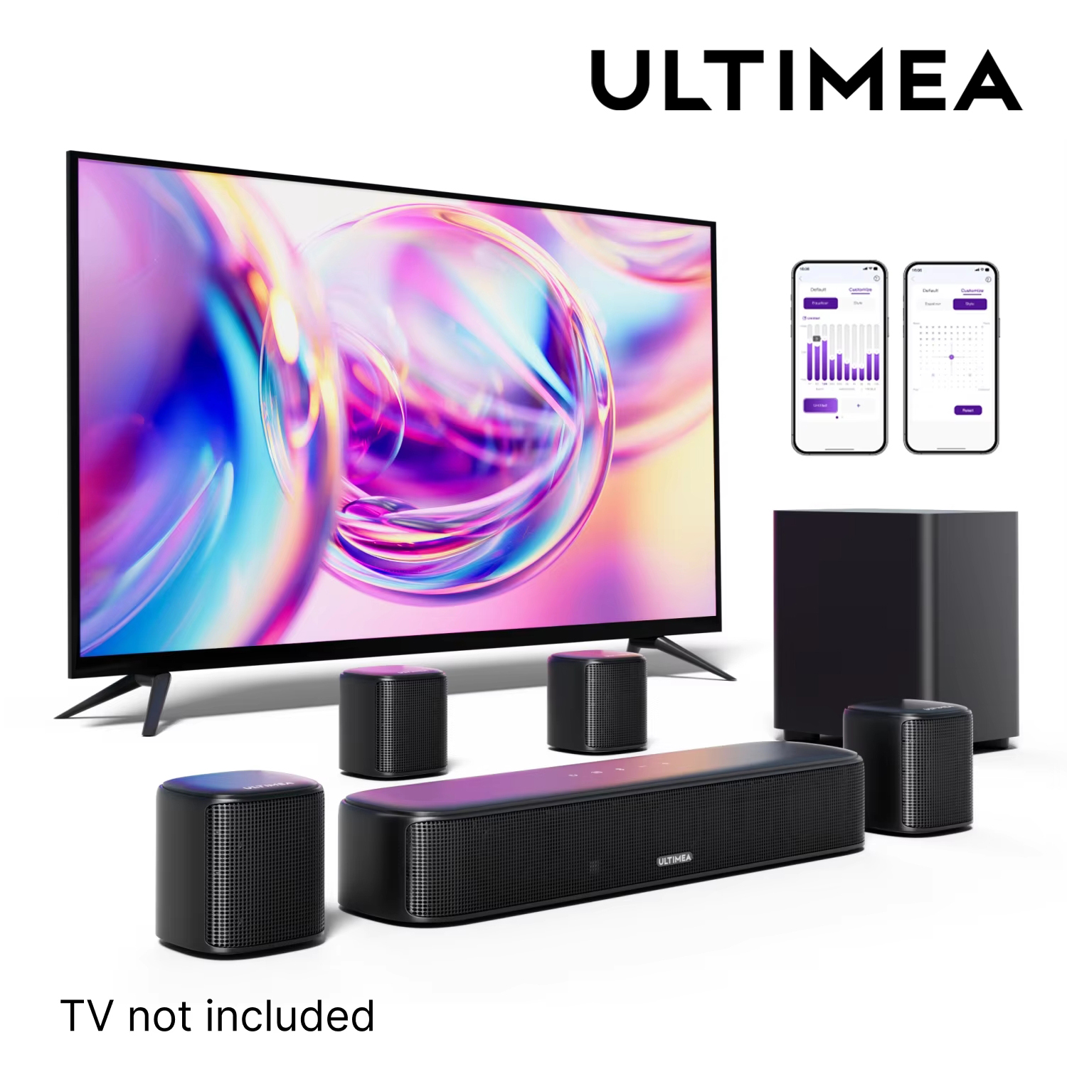 Home Cinema Theater - ULTIMEA 7.1 Channel Sound Bar System