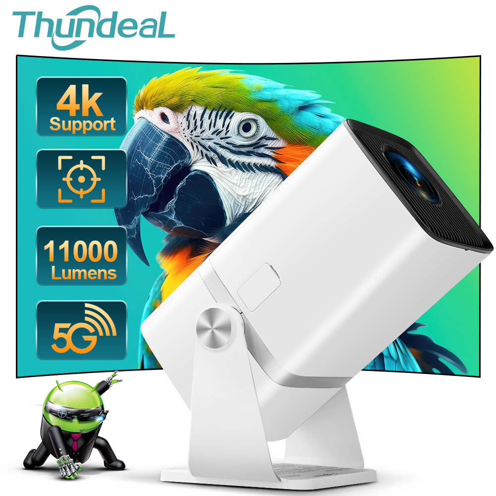 Video Home Cinema - ThundeaL 4K Full HD Projector FHD