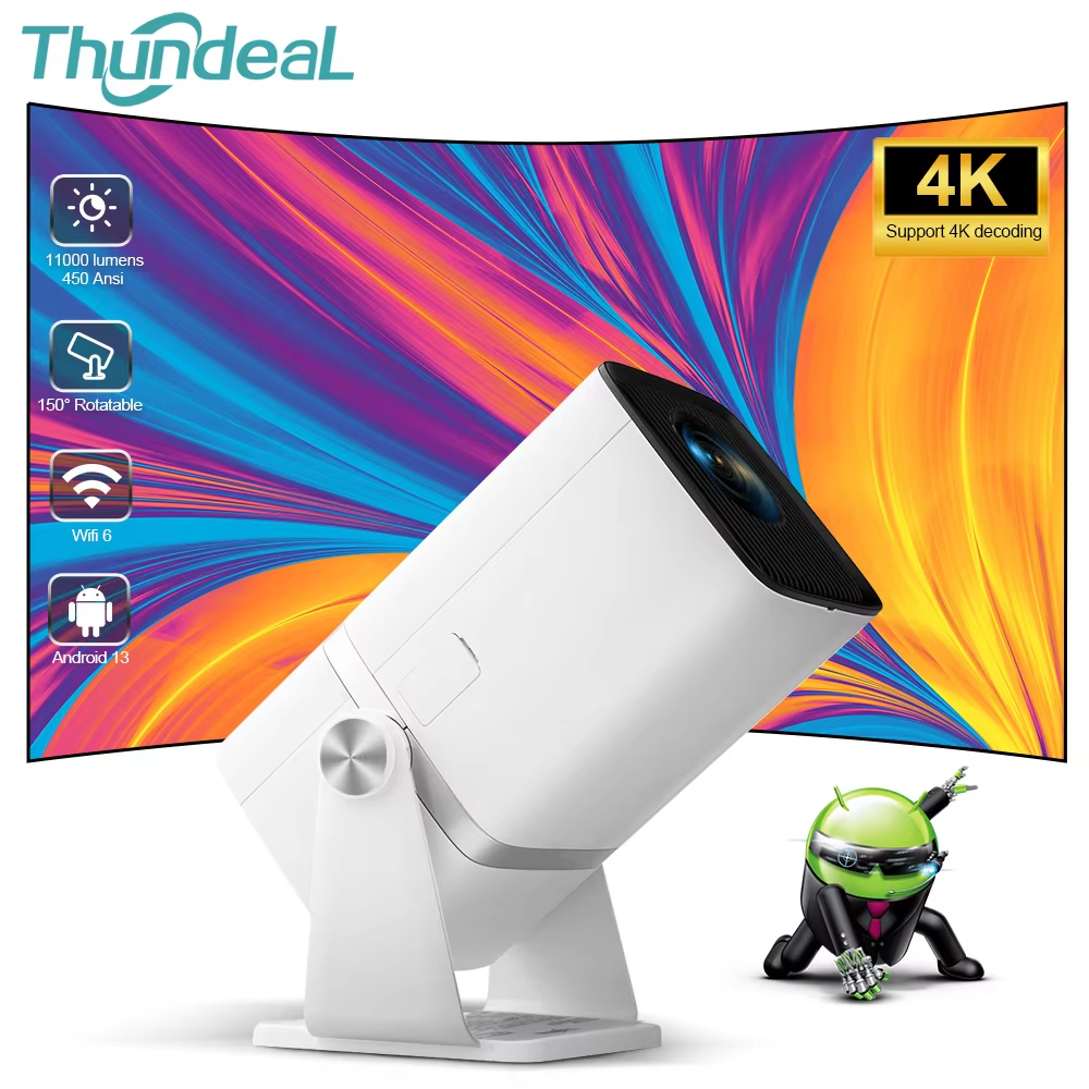 Home Cinema Compact - ThundeaL HD Mini Projector TD90 PK