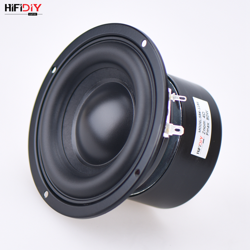 Home Cinema Theater - HIFIDIY AUDIO 4.5 inch 80W Round