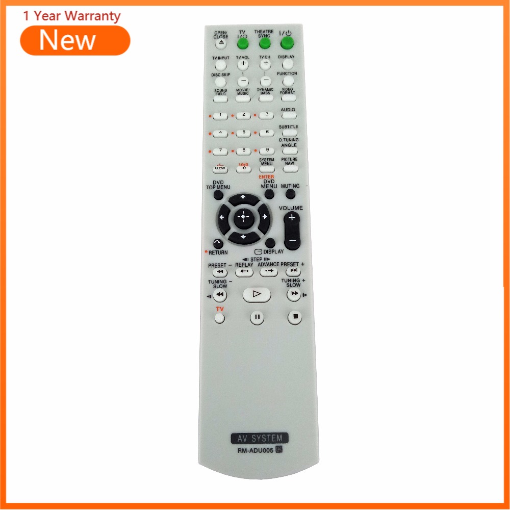 Remote Control RM-ADU005 For S - Home Cinema Sony recension och pris