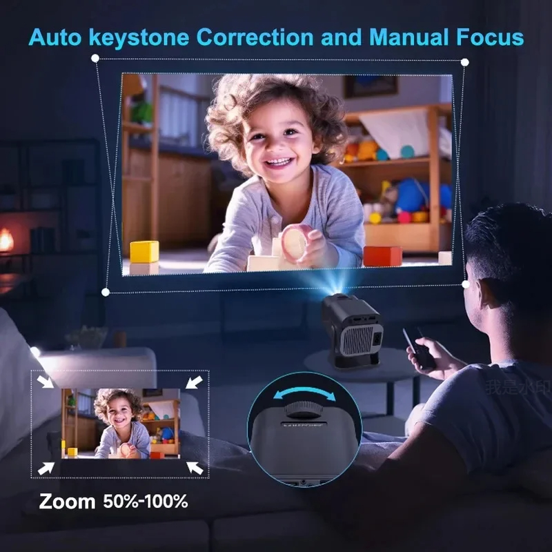 2025 4K Android 11 Projector N - Home Cinema Compact recension och pris