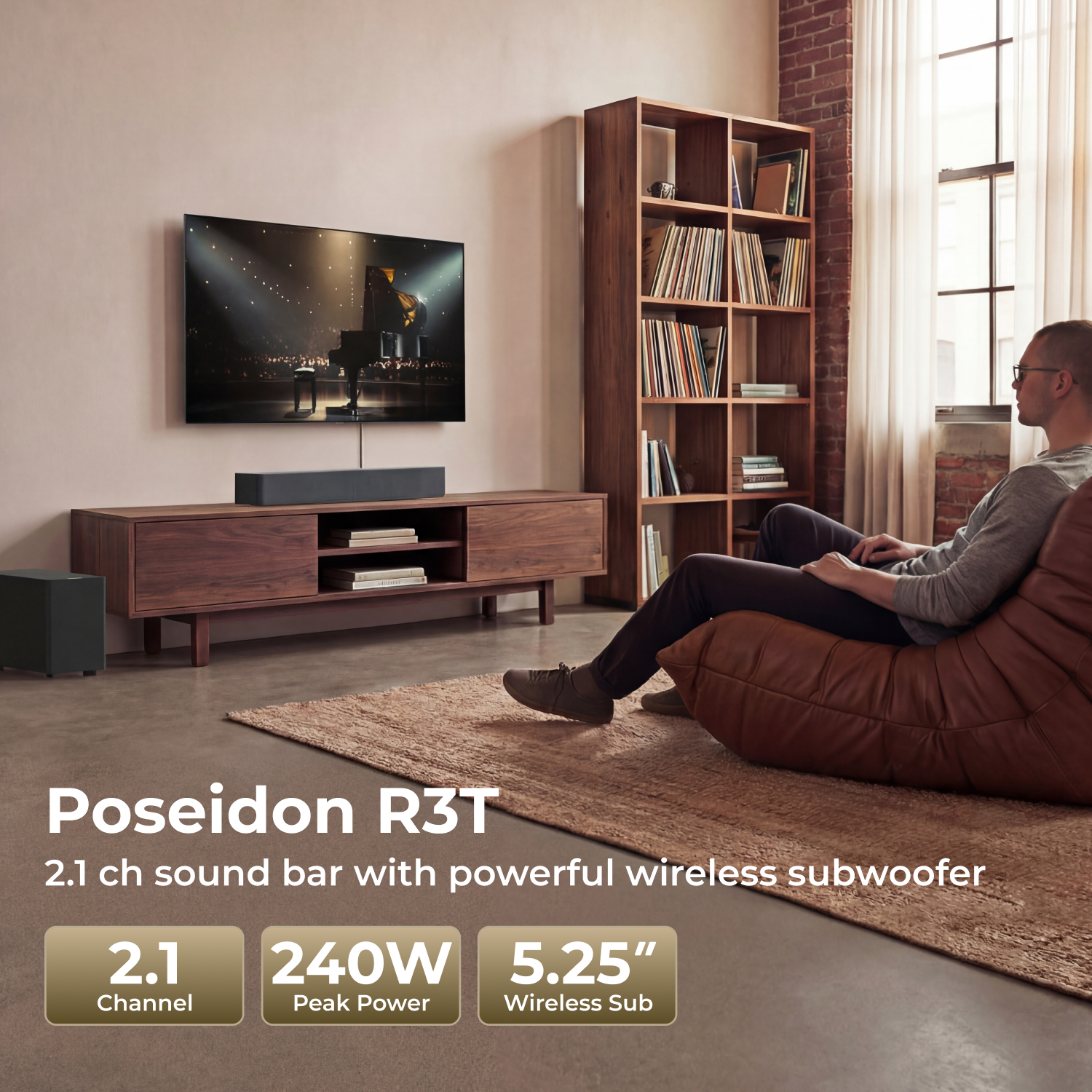 ULTIMEA Poseidon R3T 2.1ch Sou - Home Cinema Unit recension och pris