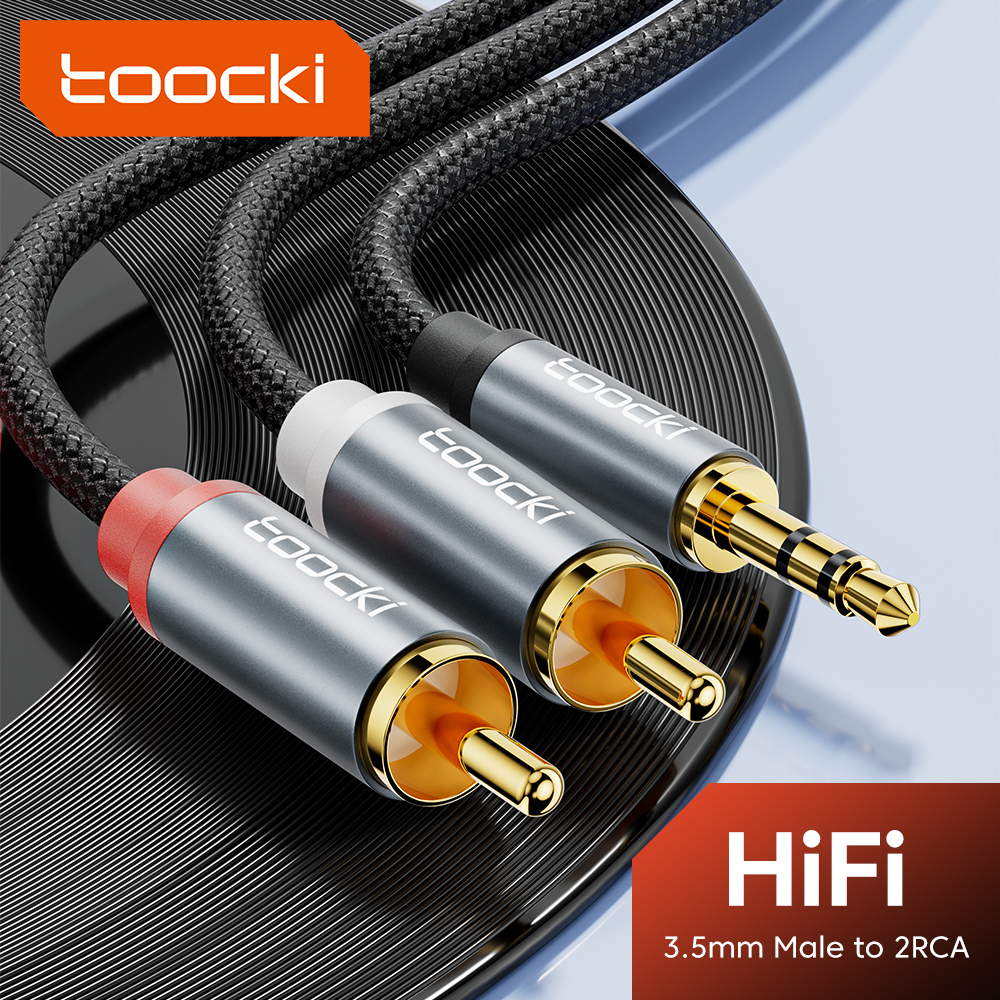 Toocki RCA Cable HiFi Stereo 3 - Home Cinema Unit recension och pris