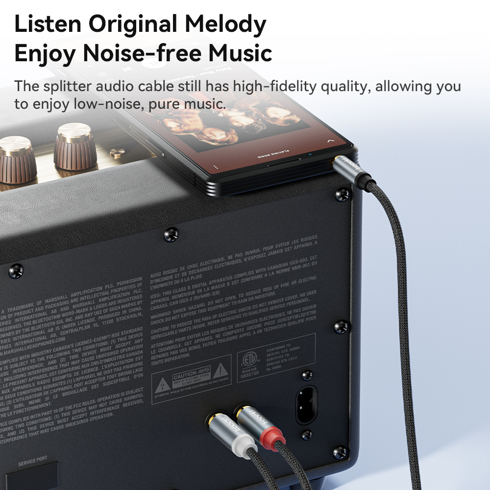 Toocki RCA Cable HiFi Stereo 3 - Home Cinema Unit recension och pris