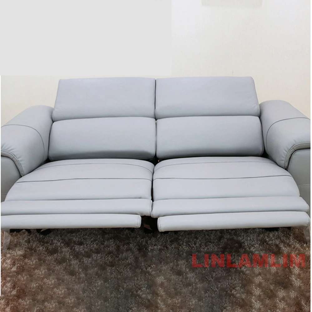 Modern Power Reclining Genuine - Home Cinema Sofa recension och pris