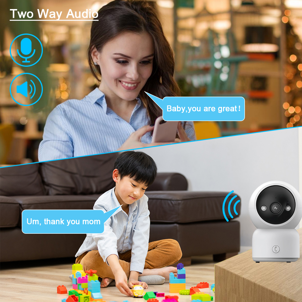 5MP Smart Home WiFi IP Camera  - Home Cinema Sony recension och pris