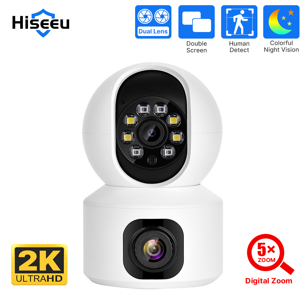 Hiseeu 2K 4MP PTZ IP Camera WI - Home Cinema Sony recension och pris