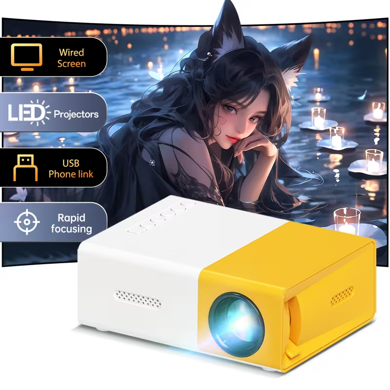 Compact LED Portable Projector - Home Cinema Compact recension och pris