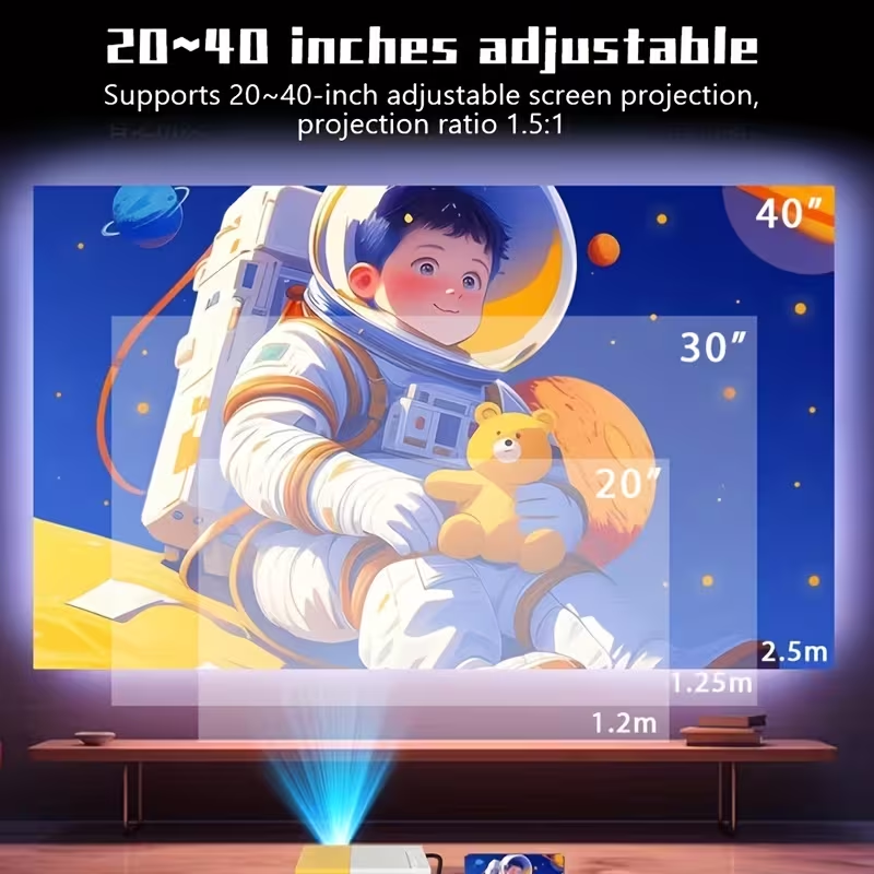 Compact LED Portable Projector - Home Cinema Compact recension och pris