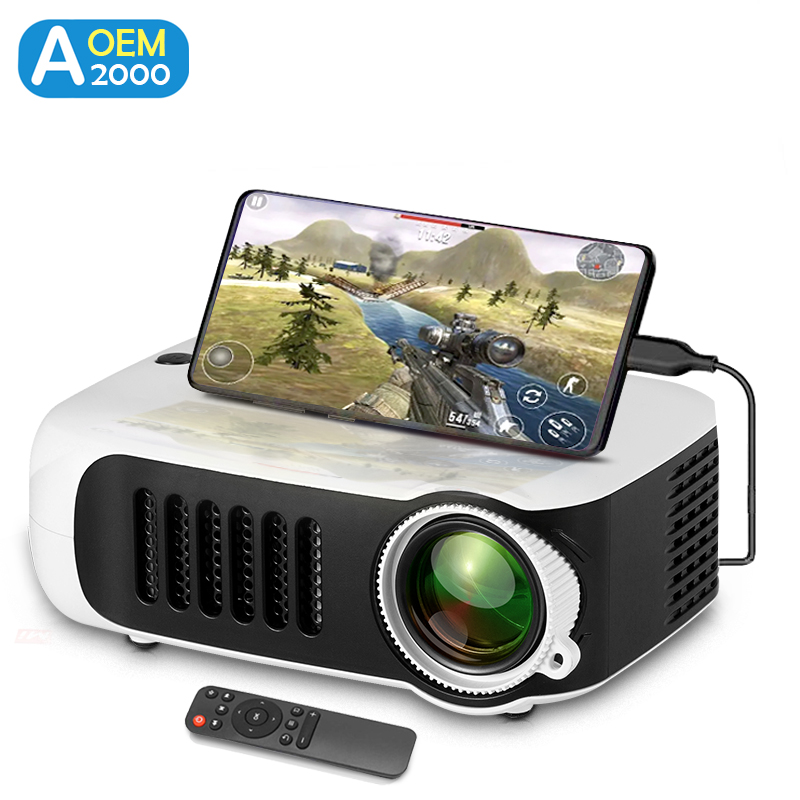 A2000 Mini Projector Portable  - Home Cinema Compact recension och pris