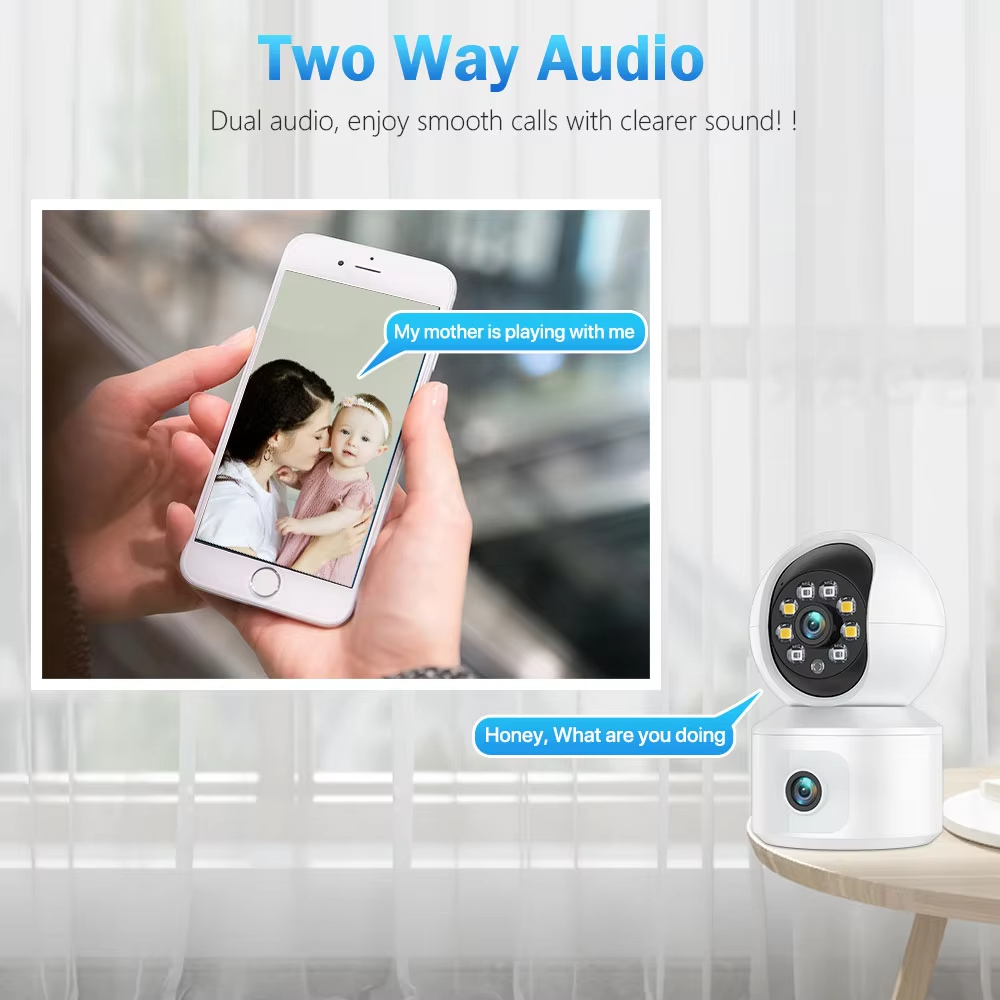 6MP iCsee WiFi IP Camera Dual  - Home Cinema Sony recension och pris