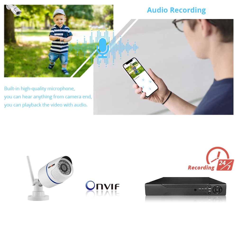 IP Camera WiFi 4MP Outdoor Hom - Home Cinema Sony recension och pris