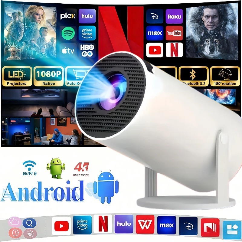 LED Projetor HY300 Outdoor por - Home Cinema Compact recension och pris