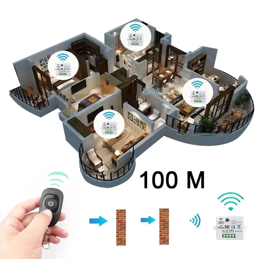 433Mhz Universal Wireless Remo - Home Cinema Compact recension och pris