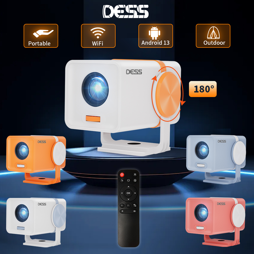 DESS Projector Android 13 Dual - Video Home Cinema recension och pris
