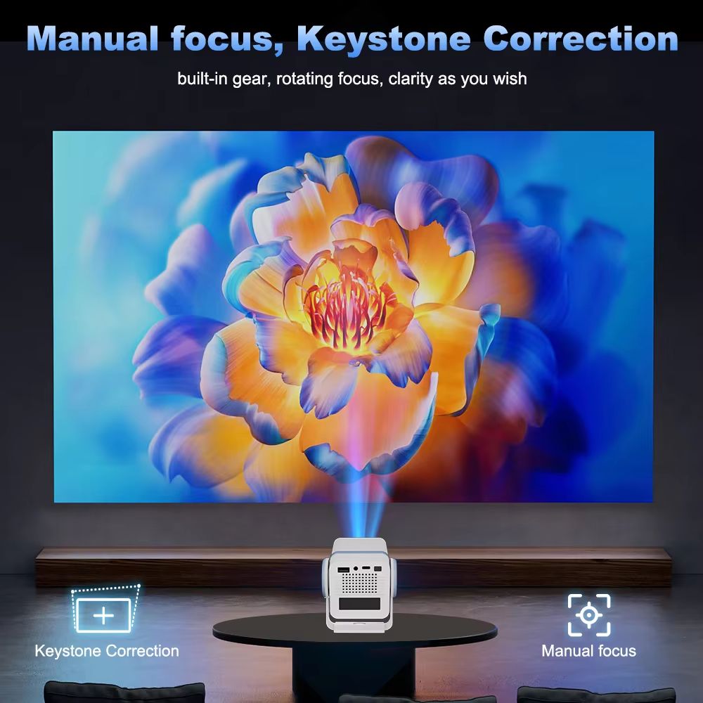 DESS Projector Android 13 Dual - Video Home Cinema recension och pris