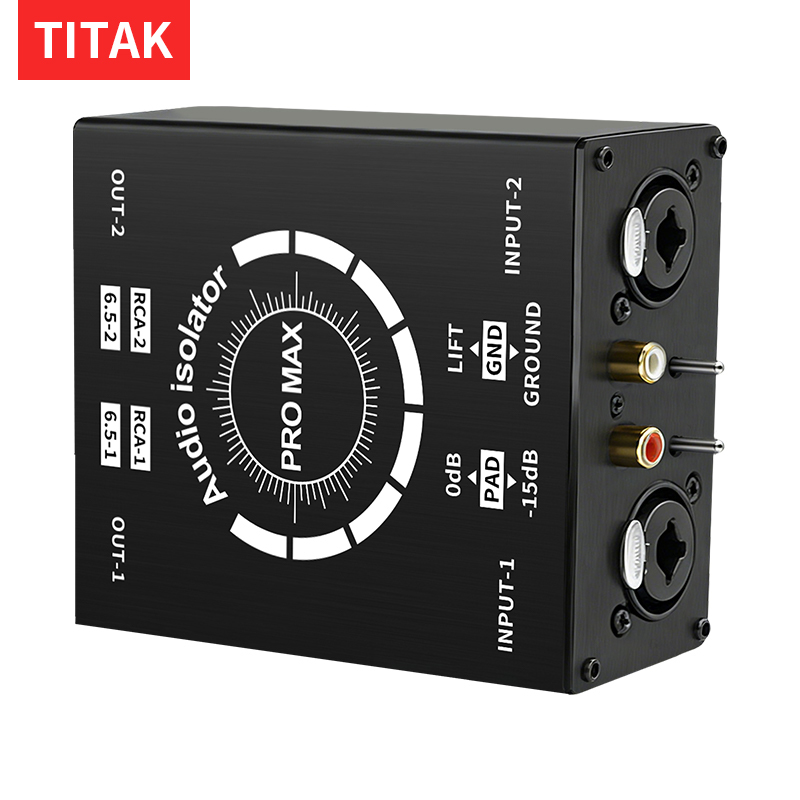 3Pin XLR/RCA/TS/TRS Ground Loo - Home Cinema Unit recension och pris