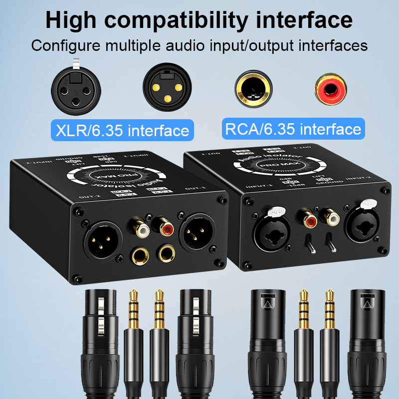 3Pin XLR/RCA/TS/TRS Ground Loo - Home Cinema Unit recension och pris