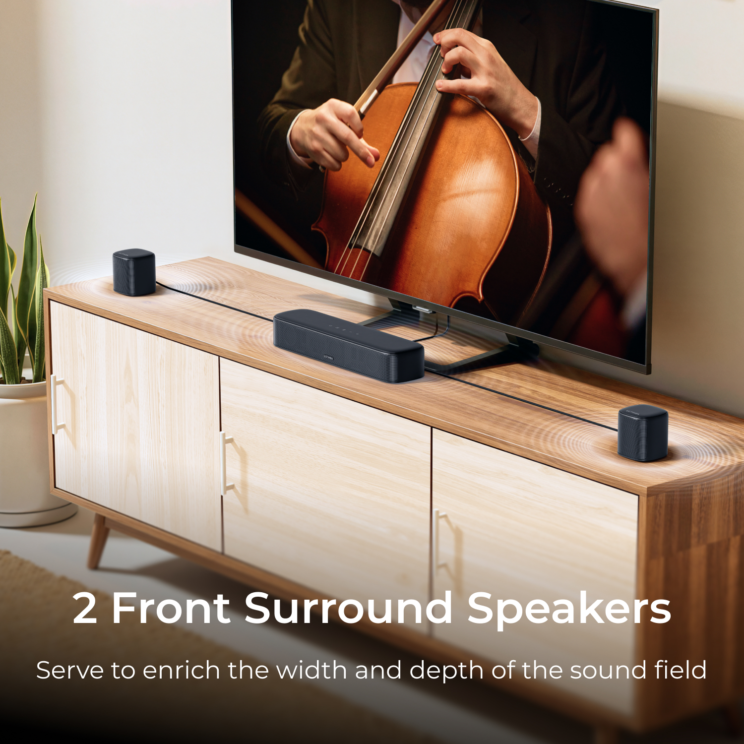 ULTIMEA 7.1ch Sound Bar with S - Home Cinema Theater recension och pris