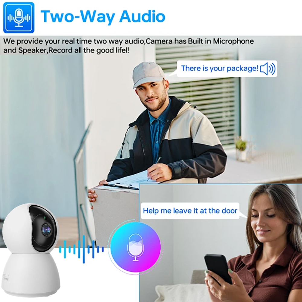 Indoor 5MP WiFi PTZ Camera Tuy - Home Cinema Sony recension och pris