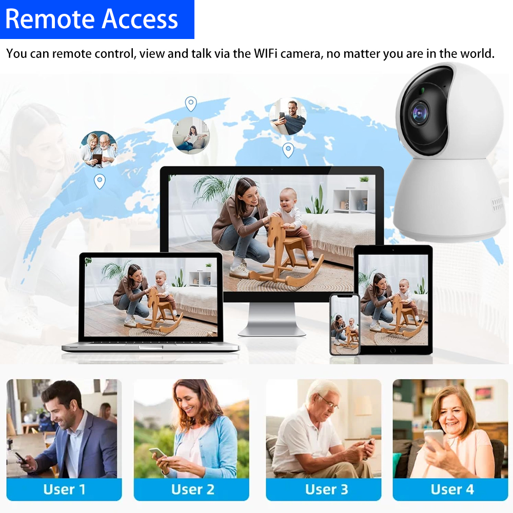 Indoor 5MP WiFi PTZ Camera Tuy - Home Cinema Sony recension och pris