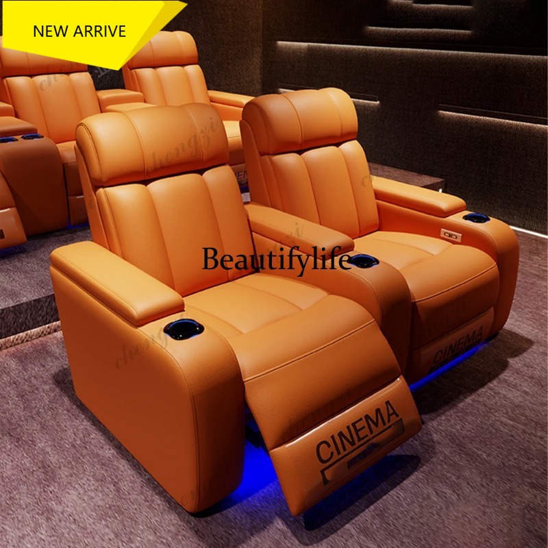 G153 Luxury Genuine Leather El - Home Cinema Theater recension och pris