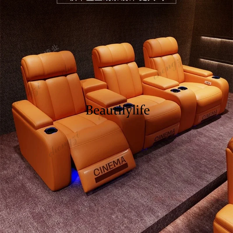 G153 Luxury Genuine Leather El - Home Cinema Theater recension och pris