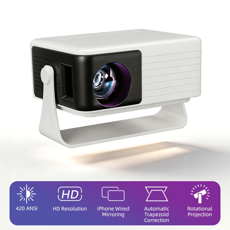 AUN Y3 MINI Projector Home The - Home Cinema Compact recension och pris