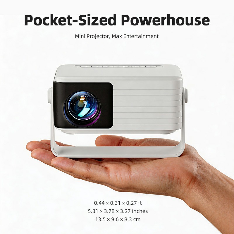 AUN Y3 MINI Projector Home The - Home Cinema Compact recension och pris