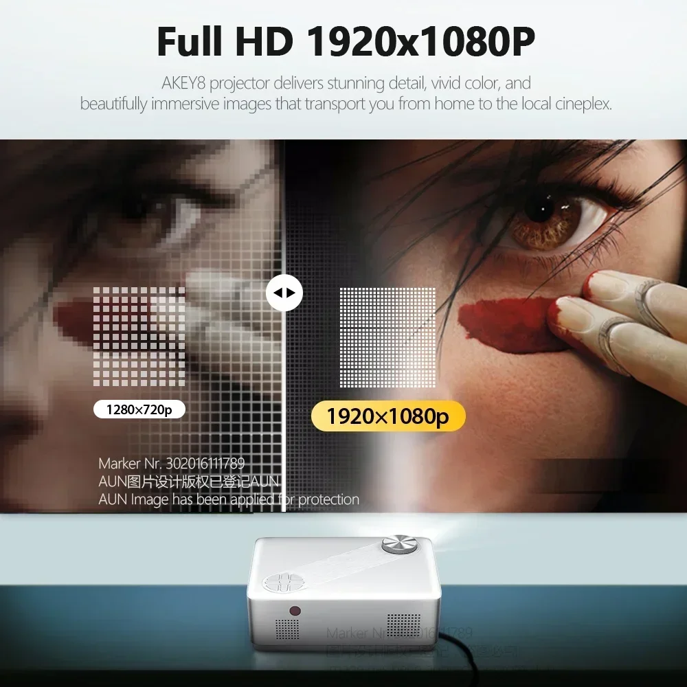 LED Projector Full HD Video Pr - Video Home Cinema recension och pris