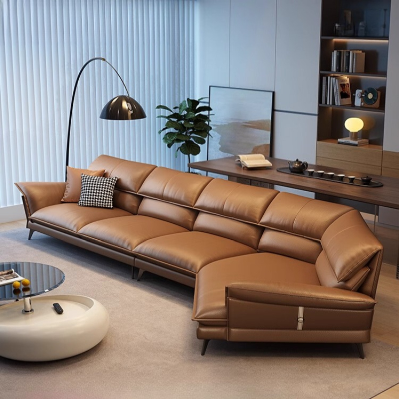 Genuine Leather Luxury Italian - Home Cinema Sofa recension och pris
