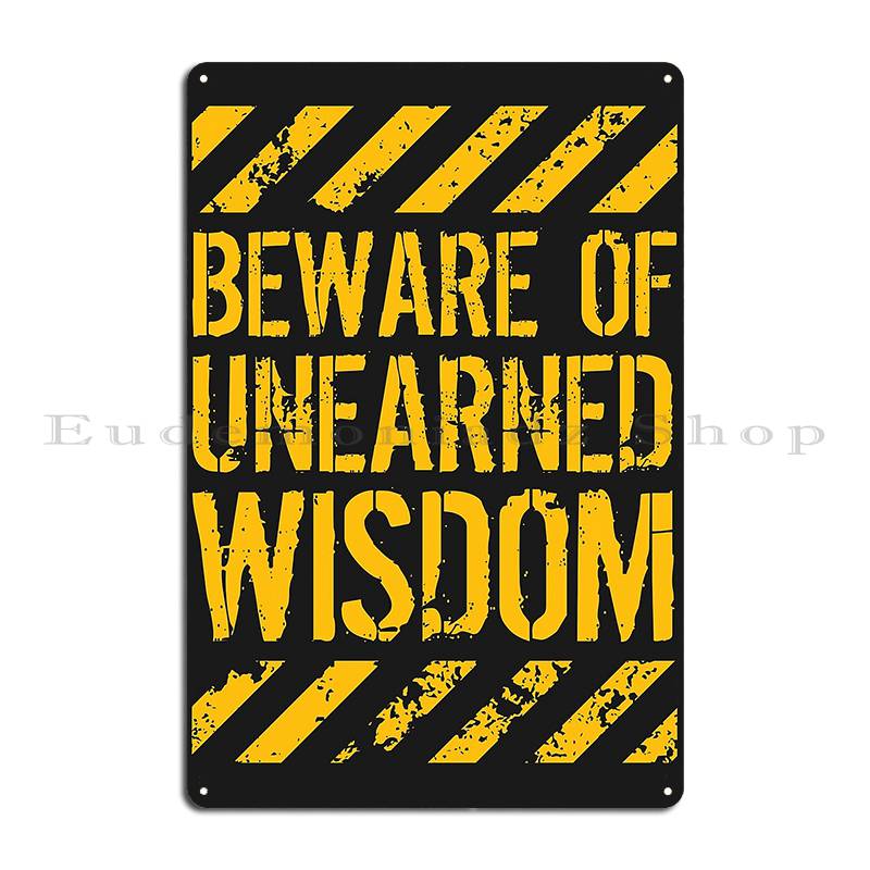 Beware Of Unearned Wisdom Phil - Home Cinema Quotes recension och pris