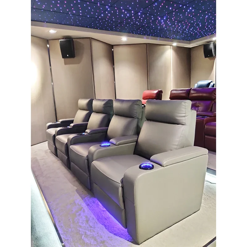 2026 Luxury Recliner Leather S - Home Cinema Sofa recension och pris