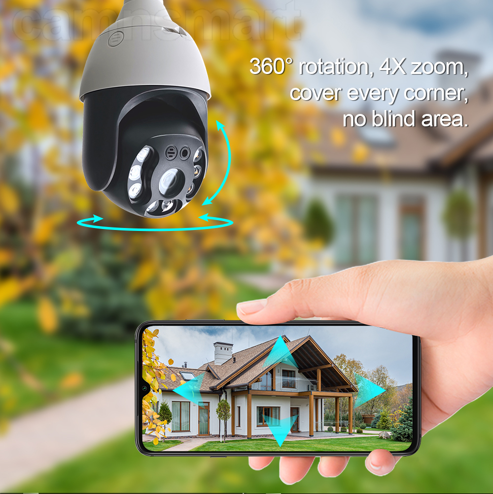 Camnsmart Tuya 5MP Alexa Wifi  - Home Cinema Sony recension och pris