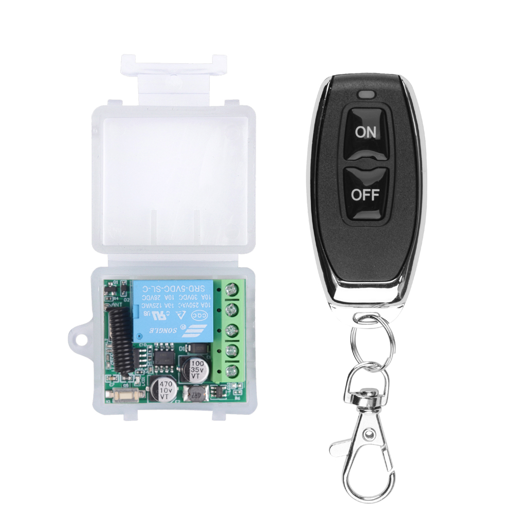 DC 12V 433Mhz RF Wireless Remo - Home Cinema Diy recension och pris
