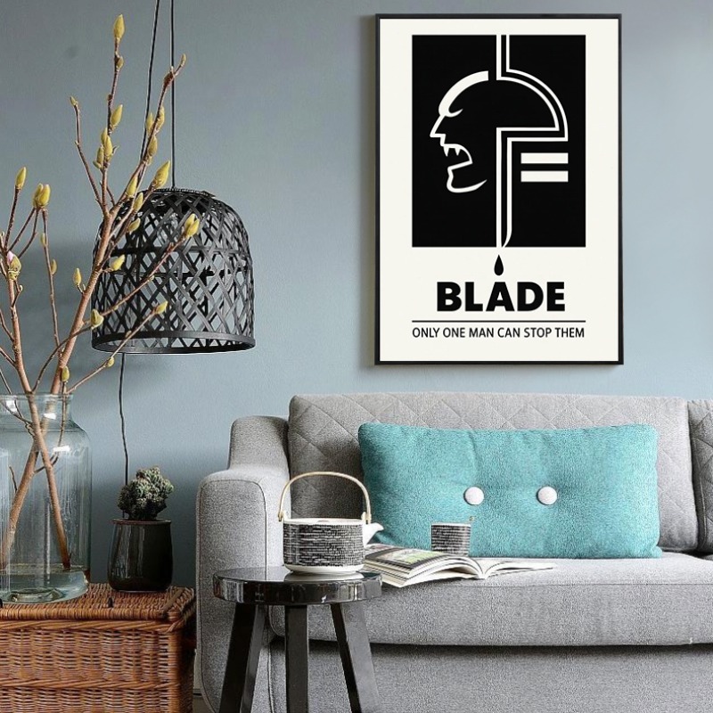 Minimalist Movies Poster Black - Home Cinema Quotes recension och pris