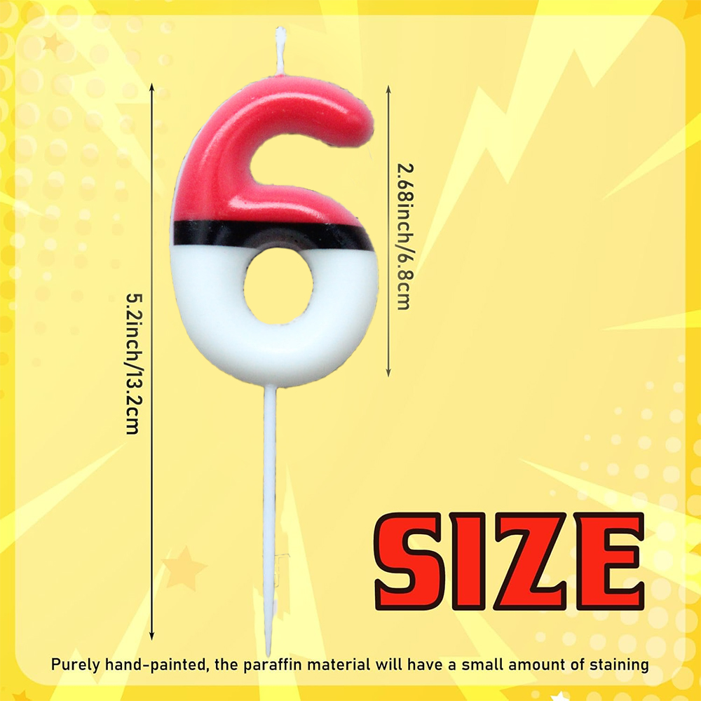 Pikachu candle birthday candle - Video Home Cinema recension och pris
