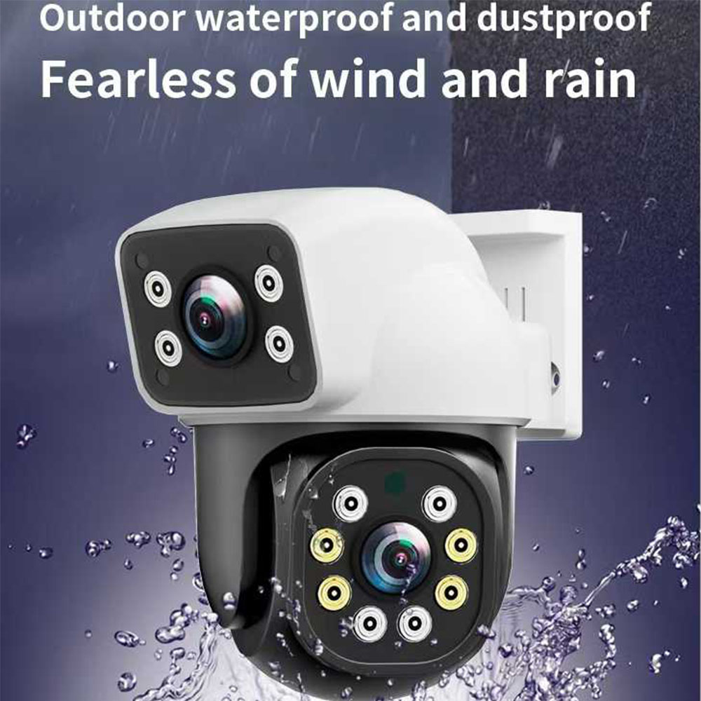 8MP Dual Lens WiFi IP Camera A - Home Cinema Sony recension och pris