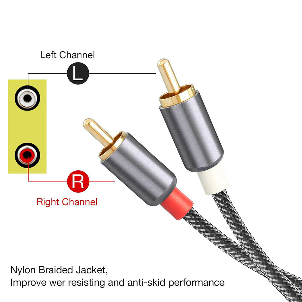 2RCA To 2 RCA Male To Male Aud - Home Cinema Unit recension och pris
