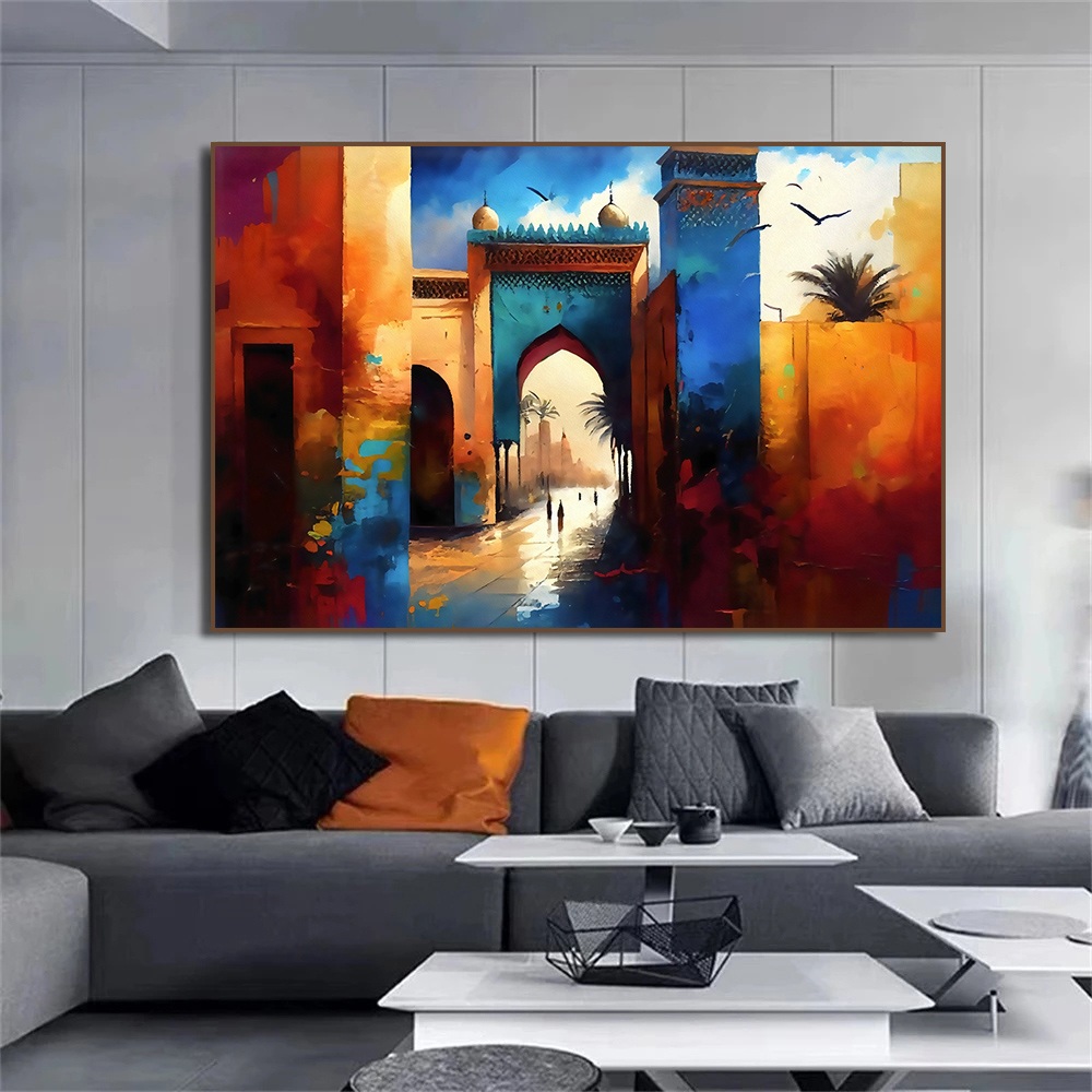 Morocco Travel Marrakesh Photo - Home Cinema Wall recension och pris