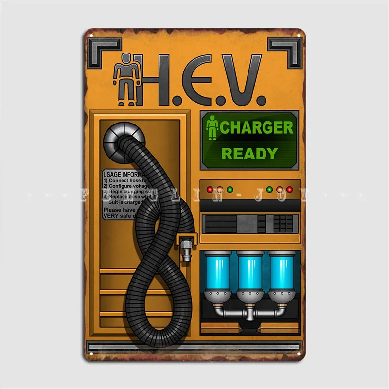 Half Life Hev Charger Metal Si - Home Cinema Wall recension och pris