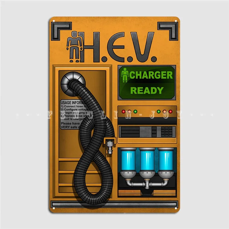 Half Life Hev Charger Metal Si - Home Cinema Wall recension och pris