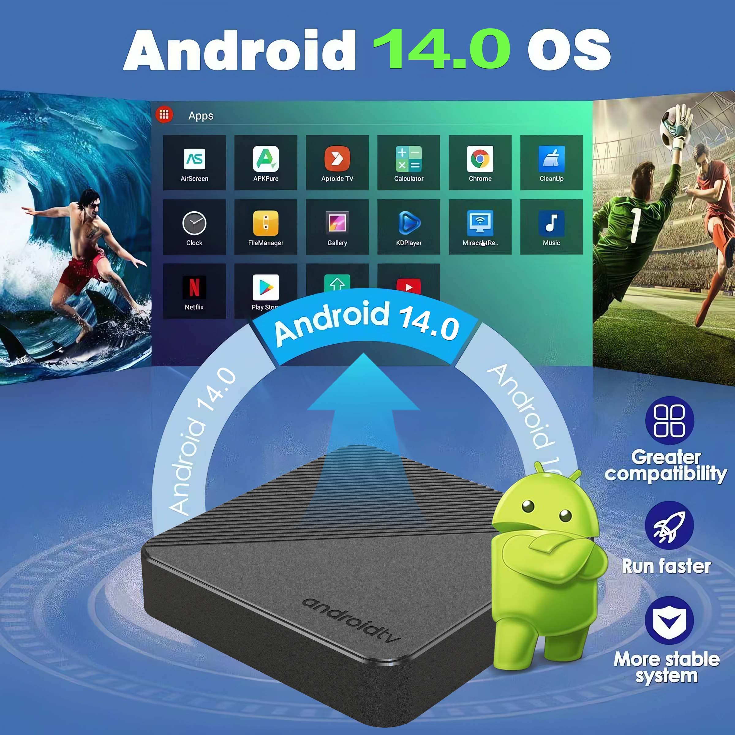 Android14 TV Box Smart Home th - Video Home Cinema recension och pris