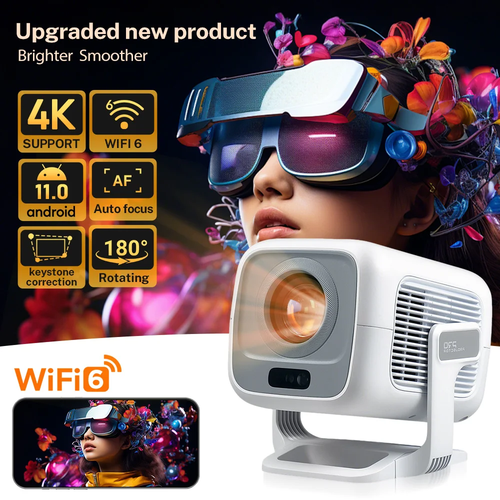 LynCast 4K X3AQ Projector 500A - Video Home Cinema recension och pris
