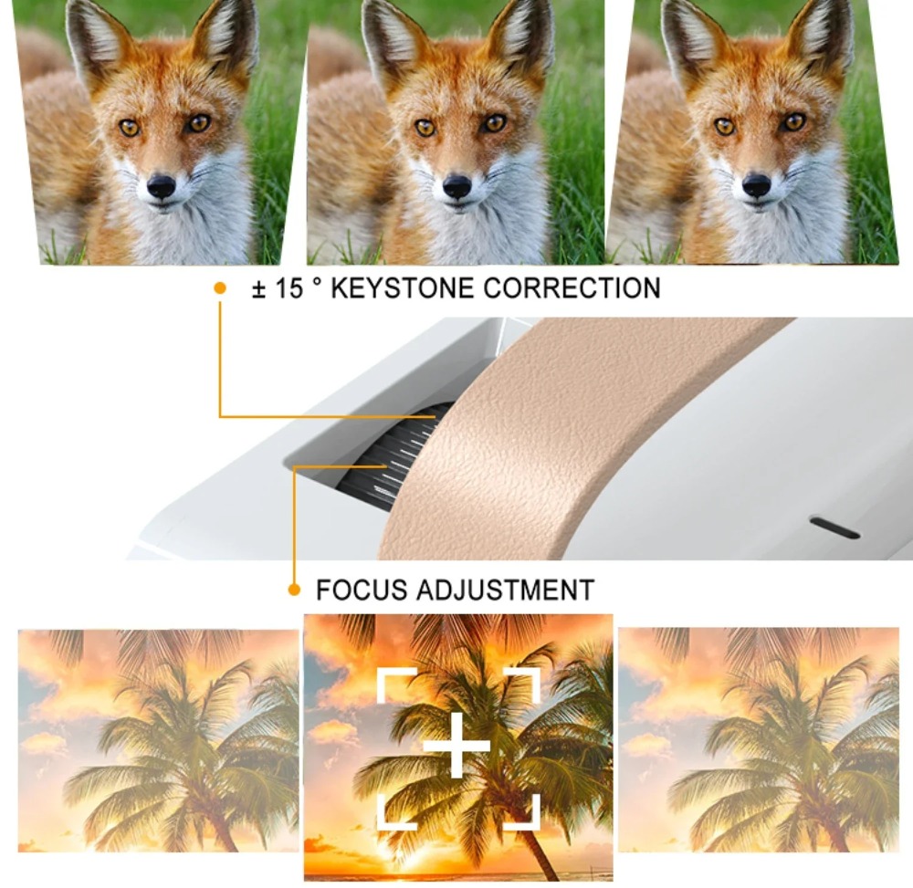 Portable Smart 4K Projector Mi - Video Home Cinema recension och pris