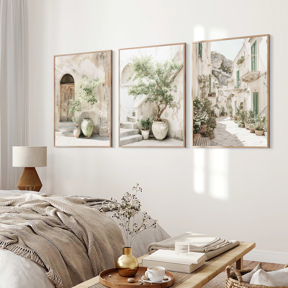3pcs Set Unframed Italy Medite - Home Cinema Wall recension och pris